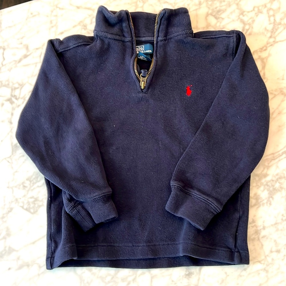 Polo Ralph Lauren half zip pullover size 5.